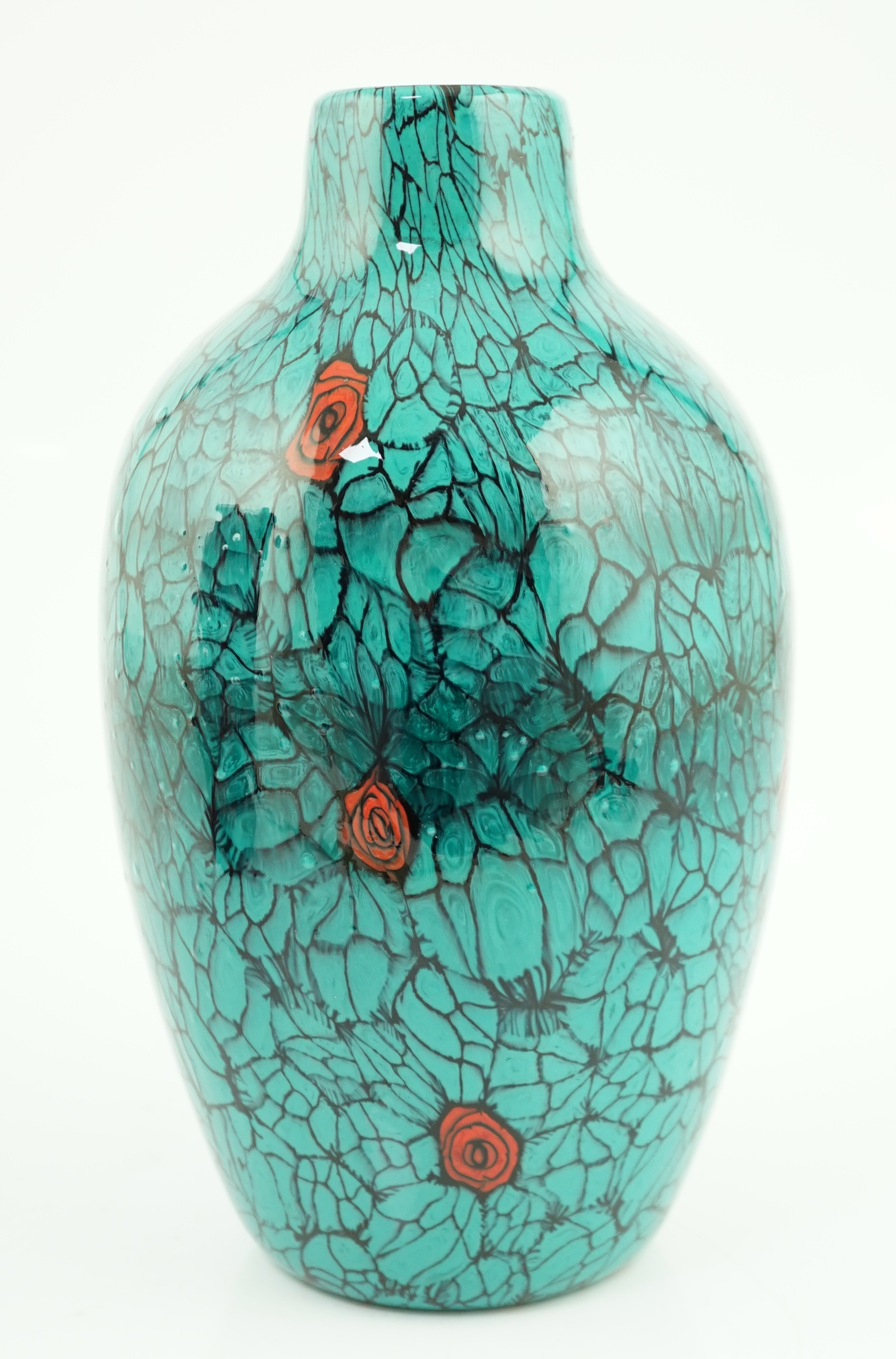 Vittorio Ferro (1932-2012), a Murano glass Murrine vase